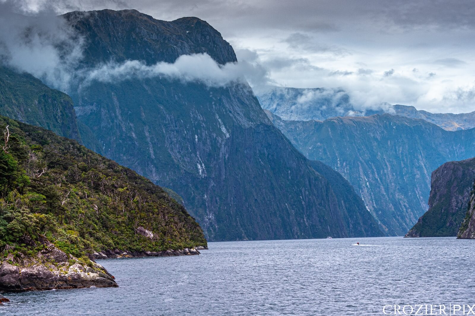 Image of Milford Sound Boat Cruise by Alan Crozier