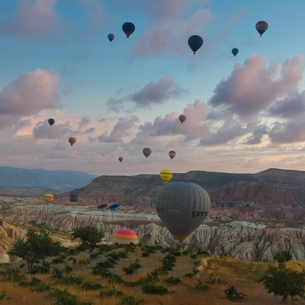 A must do event in Cappadocia.Glorious views in every direction. The skill of the balloon pilots is amazing. Do it.