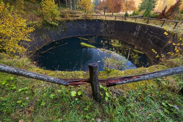 Water pool in decay