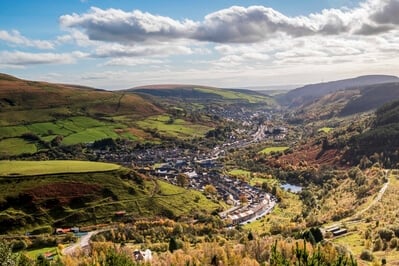 images of South Wales - Head Of The Garw Valley