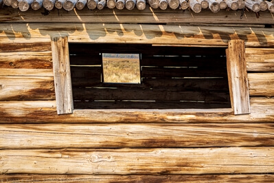 photo spots in Wyoming - Cunningham Cabin