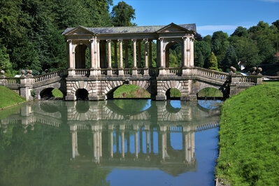 Bath And North East Somerset instagram locations - Palladian Bridge, Prior park