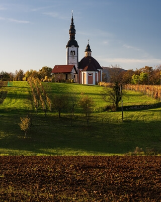 Slovenia pictures - Cerkev Sv Trojice (Holy Trinity Church)