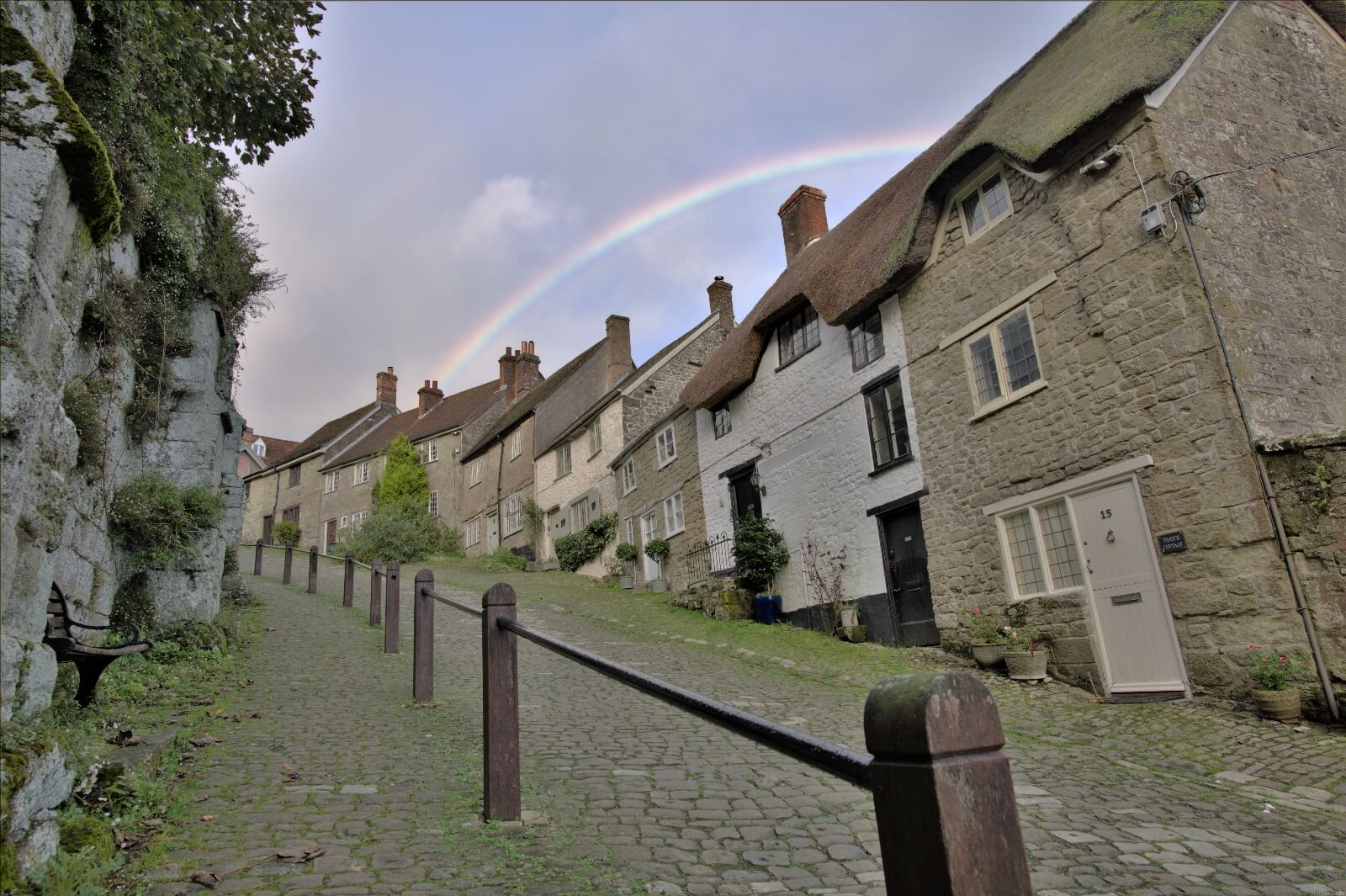 Image of Gold Hill by michael bennett