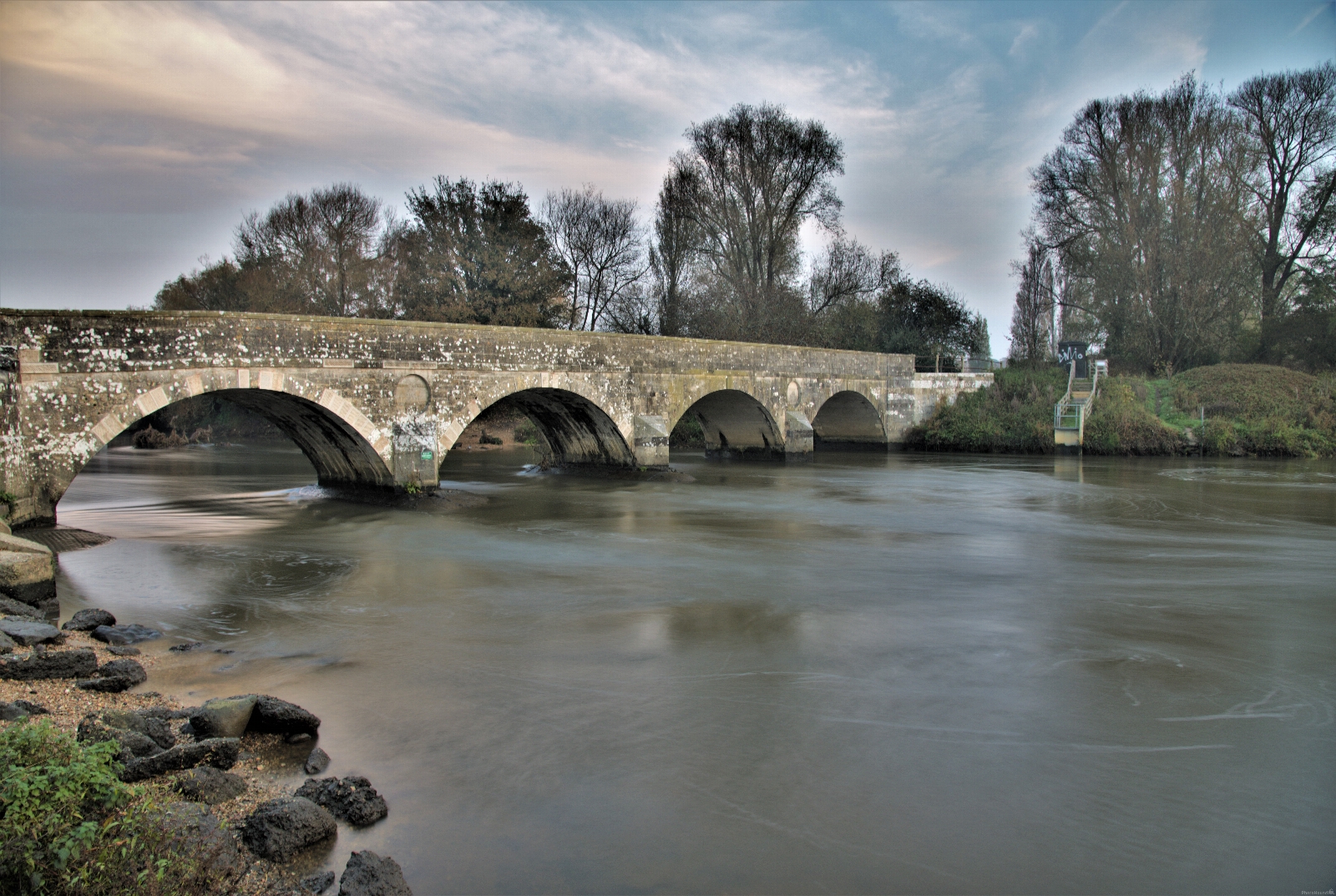 Image of Old Iford Bridge by michael bennett