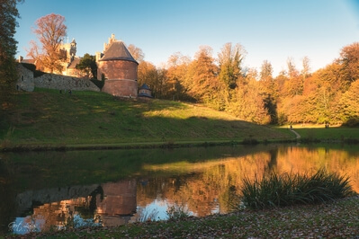 images of Belgium - Castle park of Gaasbeek