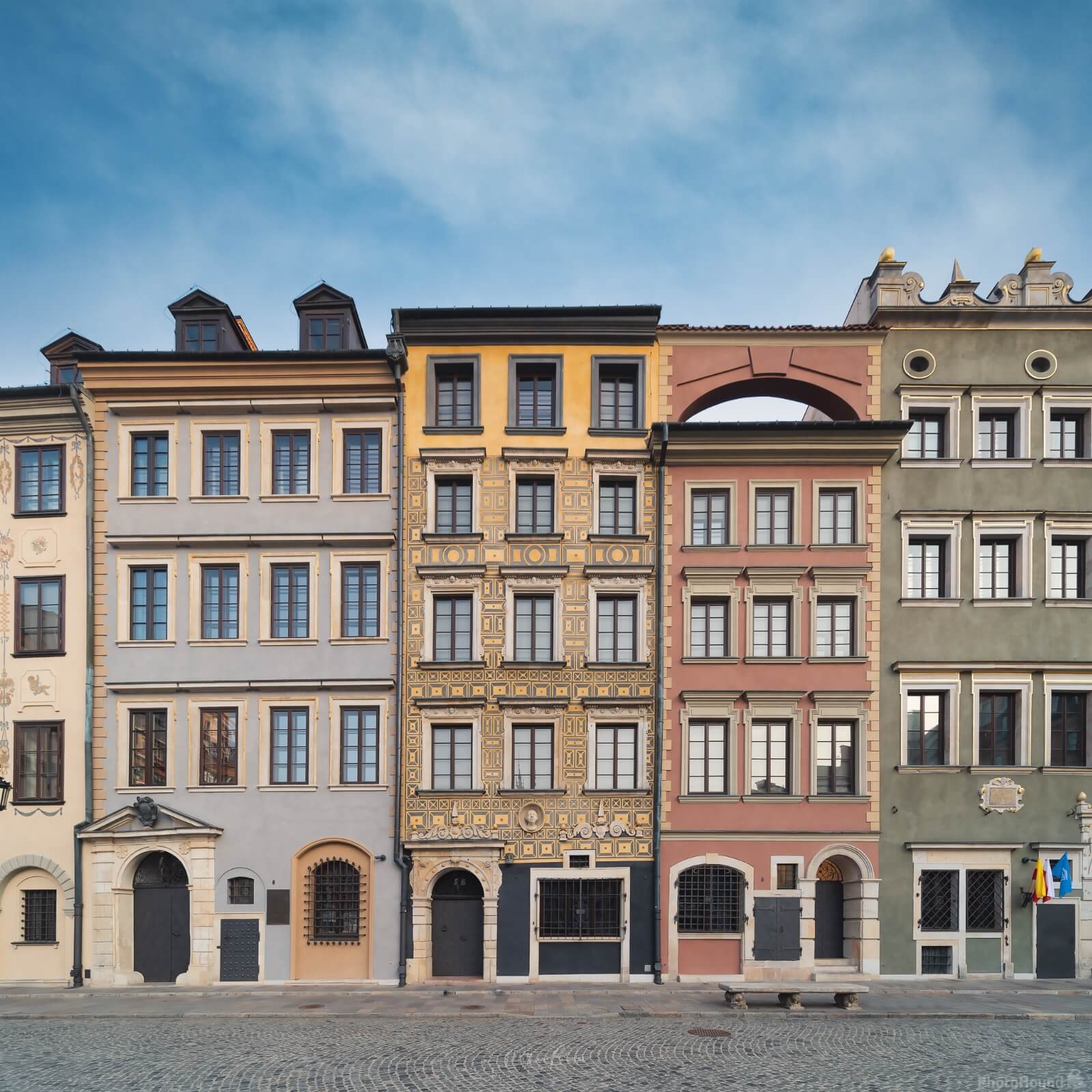 Image of Warsaw Old Town Square by Mathew Browne