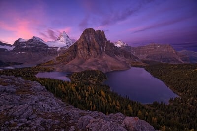 photography locations in Canada - Mount Assiniboine,  East Kootenay