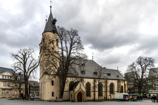 Jakobikirche close to the market square in Goslar