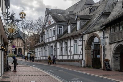 A typical street close to the Kaiserpfalz