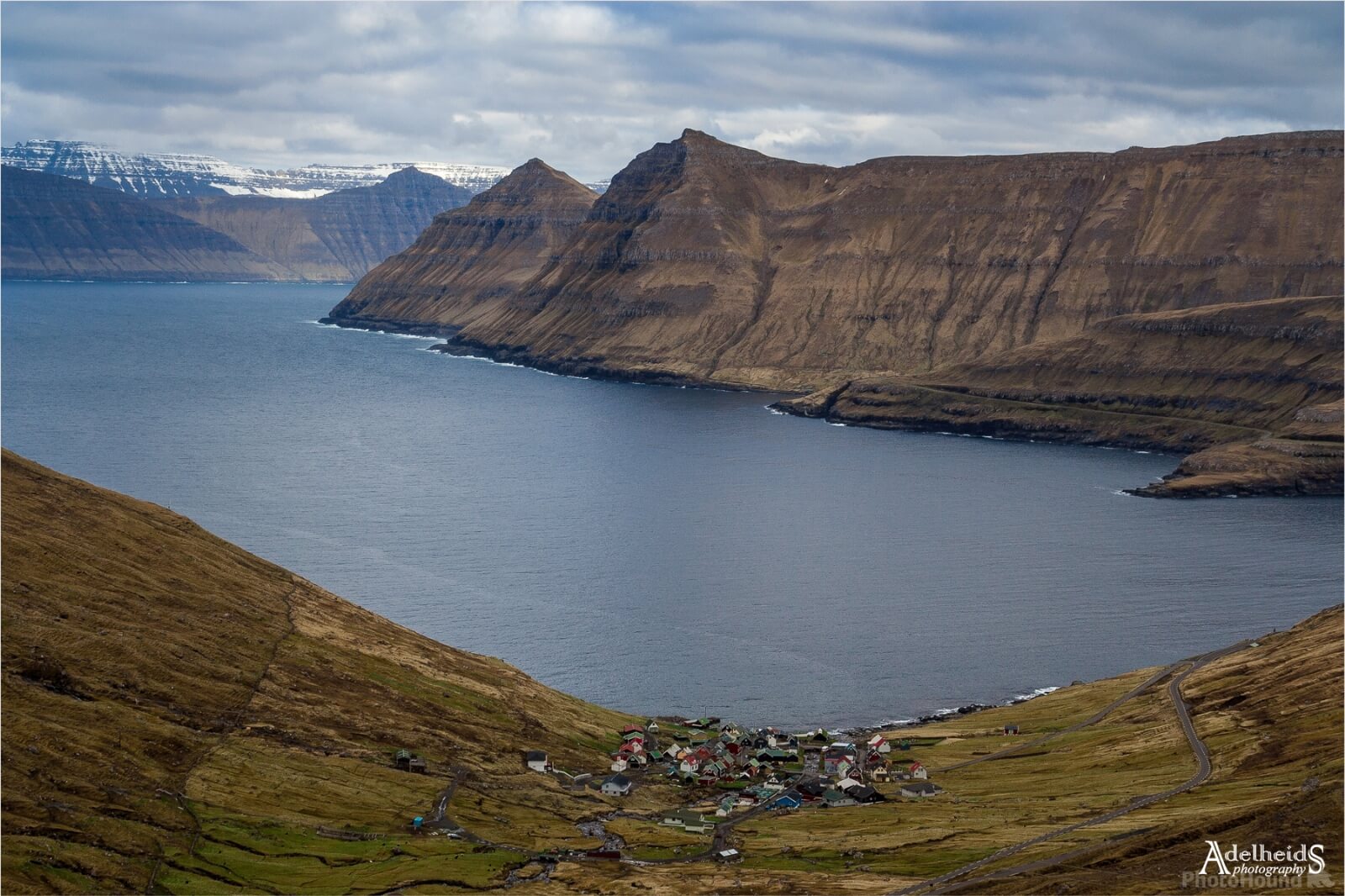 Image of View of Funningur village by Adelheid Smitt