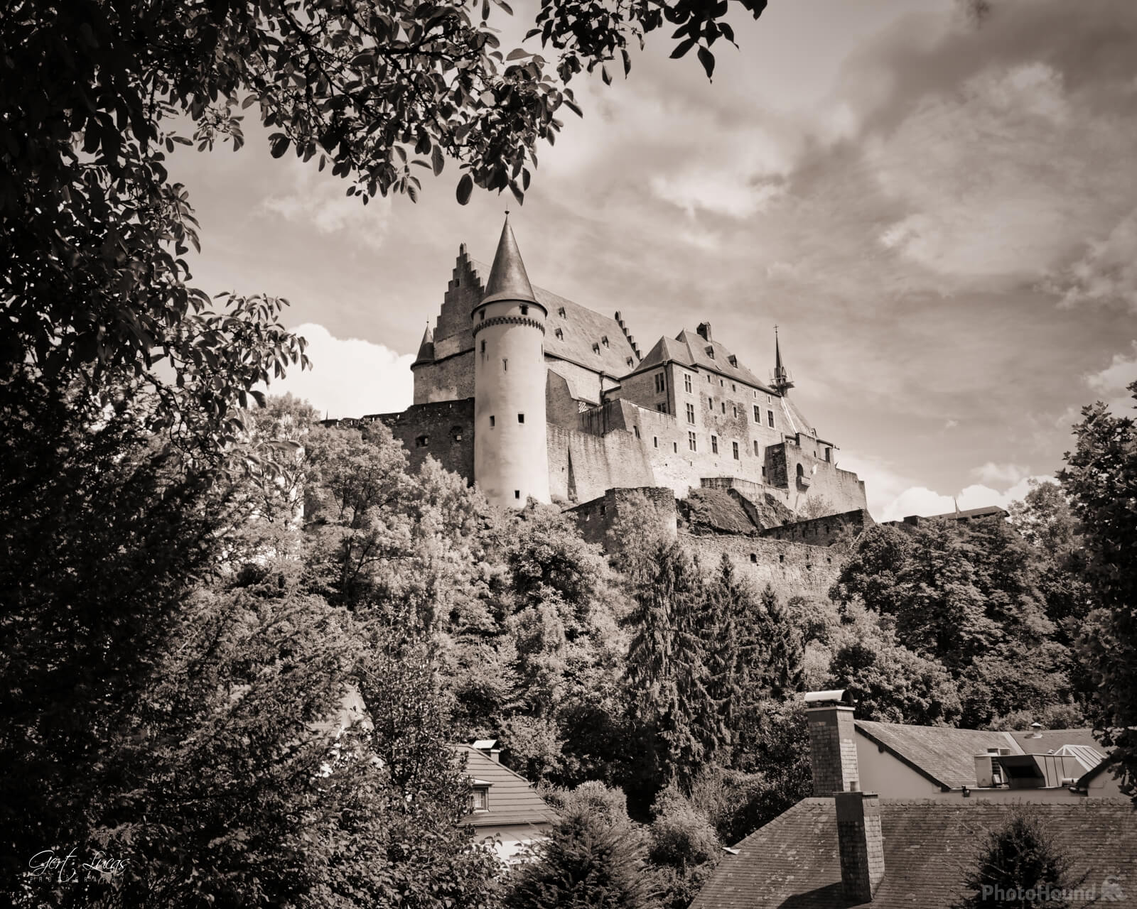 Image of Vianden Castle by Gert Lucas
