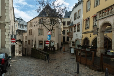 Streets of old Luxembourg