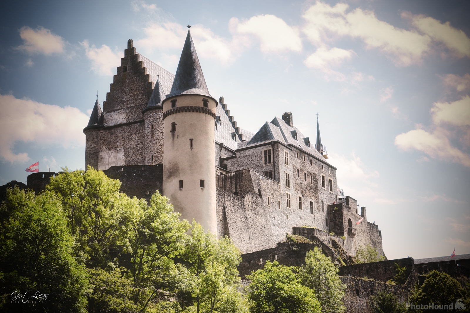 Image of Vianden Castle by Gert Lucas