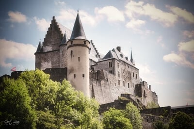 Luxembourg instagram spots - Vianden Castle