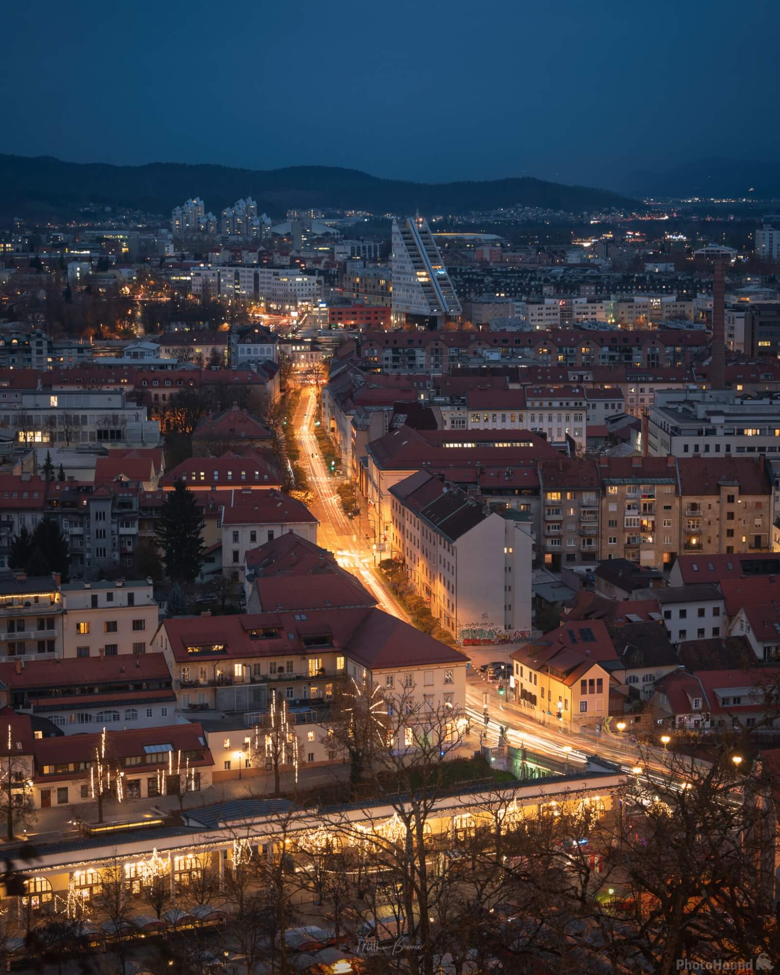 Image of Path to Ljubljana Castle by Mathew Browne