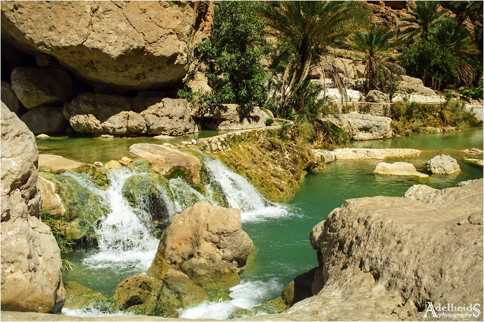 Image of Wadi Shab by Adelheid Smitt