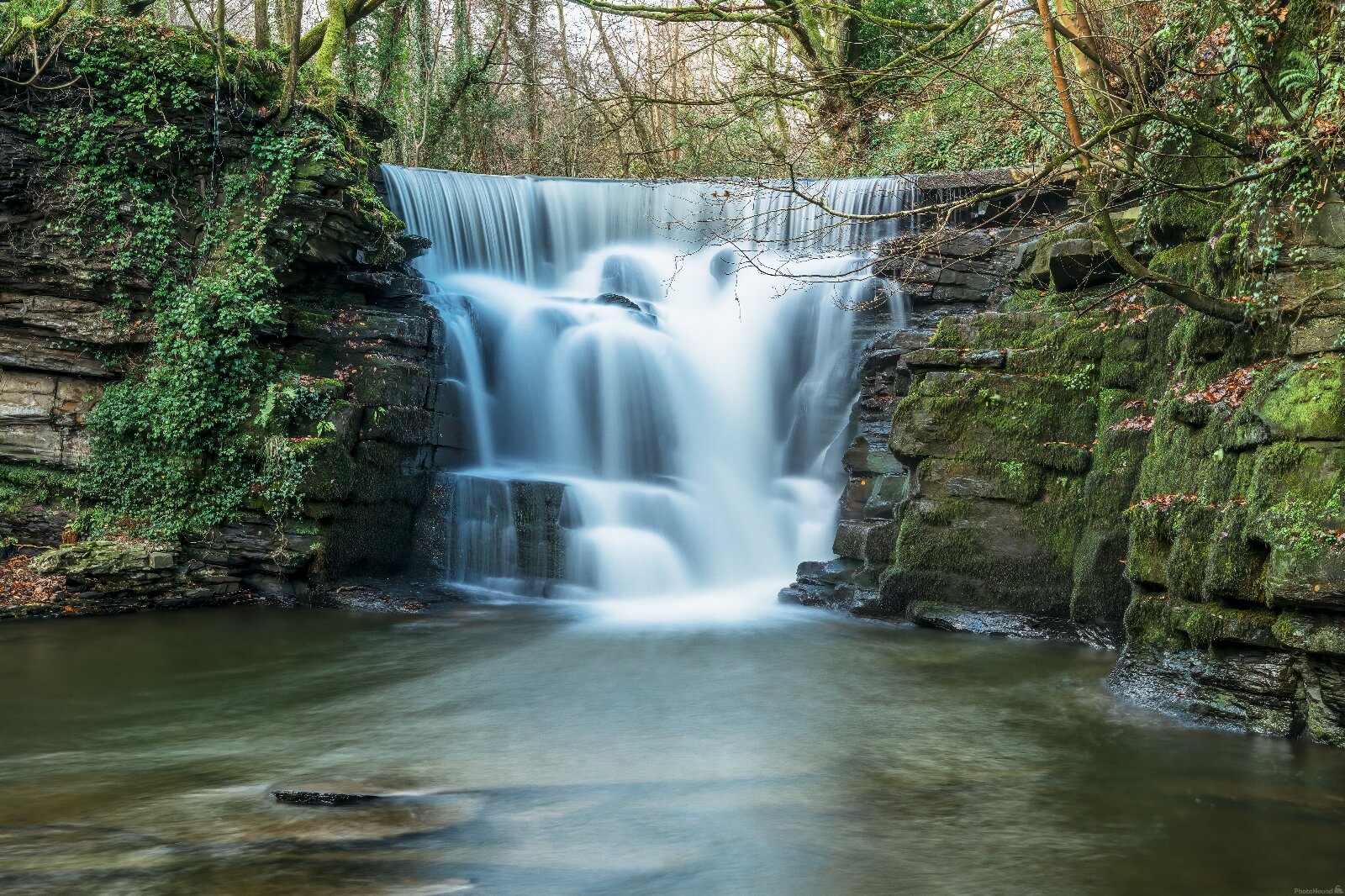 Image of Neath Abbey Waterfall by Steven Godwin