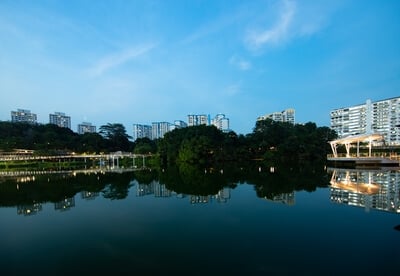 pictures of Singapore - Pang Sua Pond