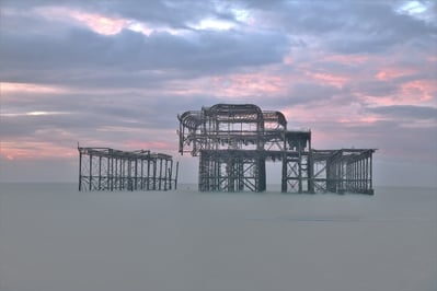 pictures of Brighton & South Downs - West Pier ruins