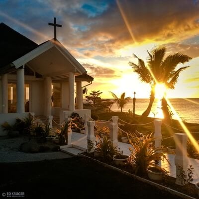 Fiji photography locations - Denarau Island Chapel