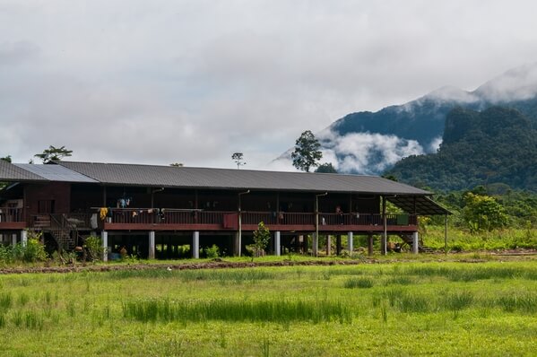 Local village, Gunung Mulu national park