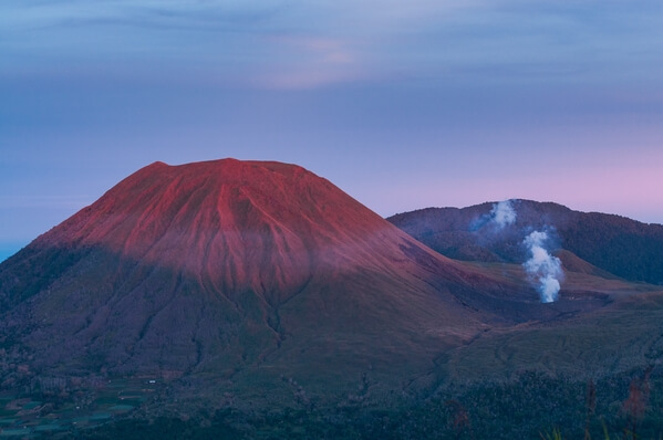 Views from Mount Mahawu - Lokon volcano