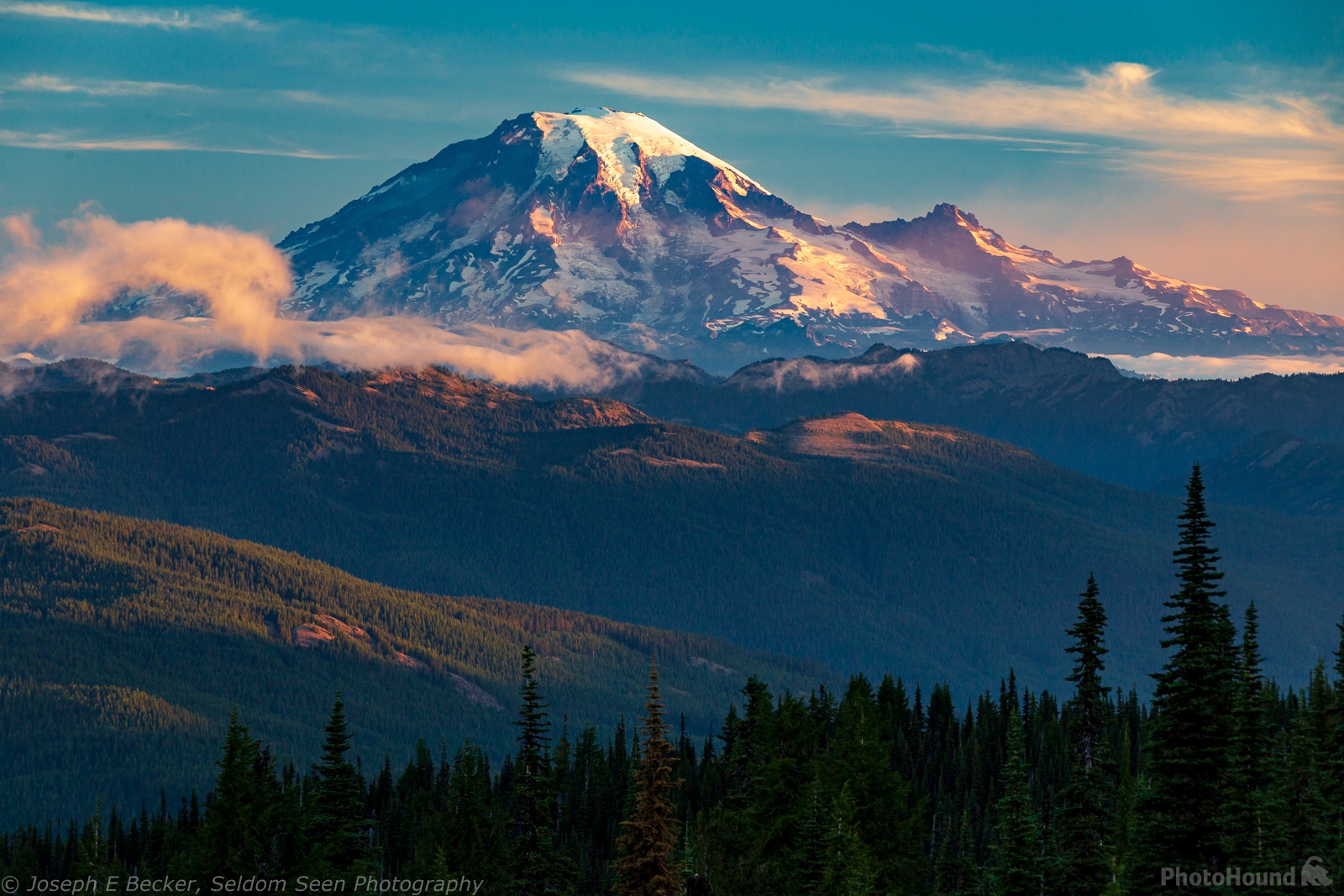 Image of Pacific Crest Trail - Rainier View by Joe Becker