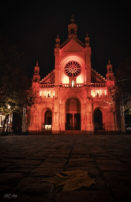 pictures of Brussels - Saint Catherines Church (exterior)