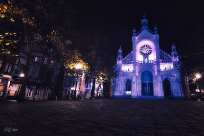photo locations in Bruxelles - Saint Catherines Church (exterior)