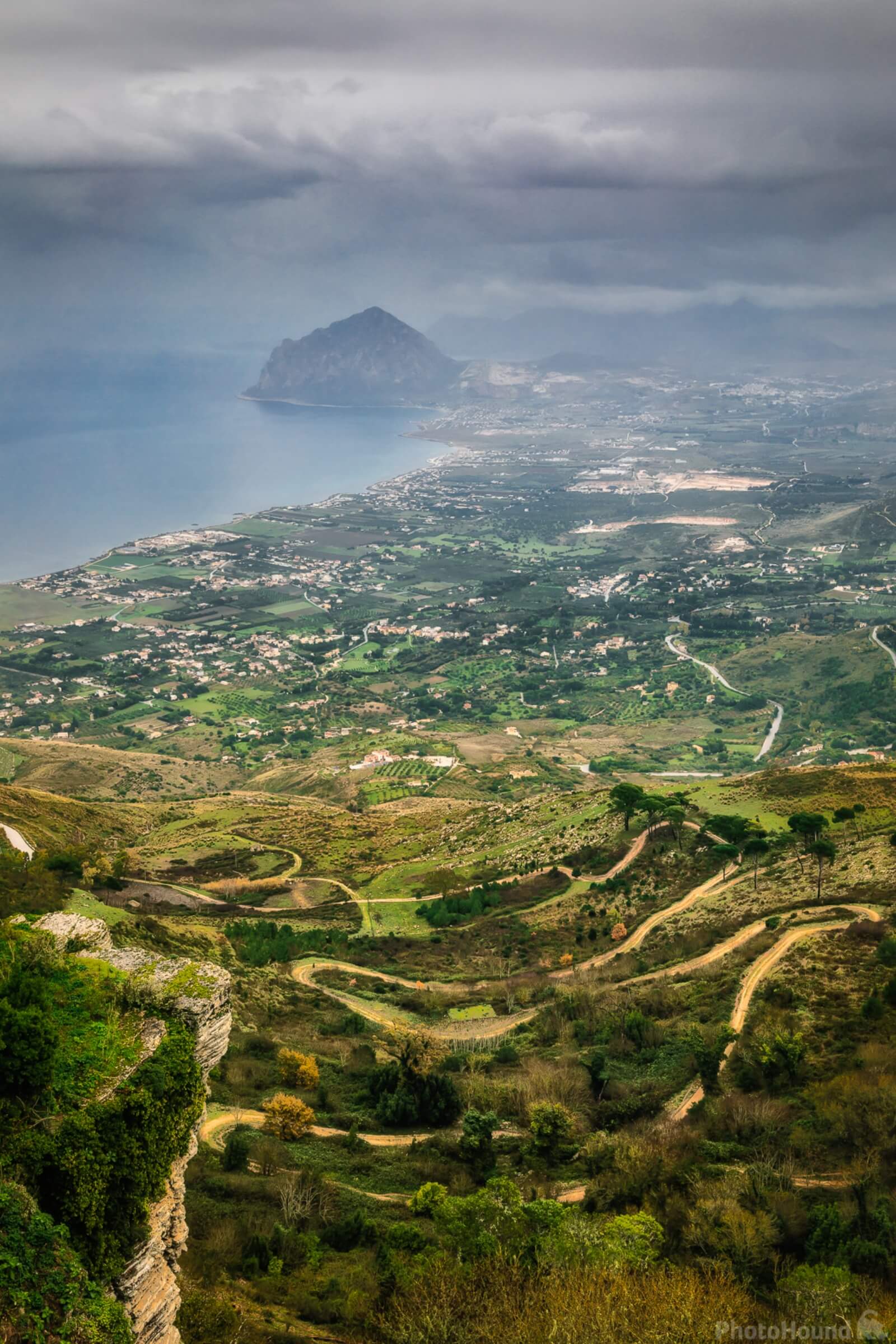 Image of Erice – view of Monte Cofano by Raimondo Giamberduca
