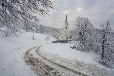 photos of Slovenia - Sv Jedert Church (St Gertrude)