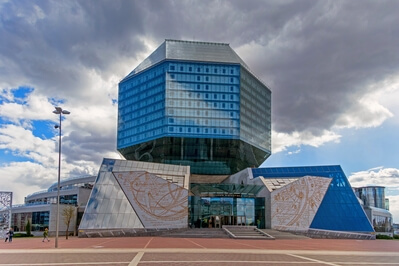 photography spots in Belarus - National Library of Belarus