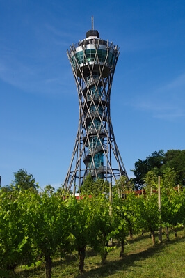Lendava instagram spots - Vinarium tower - Exterior