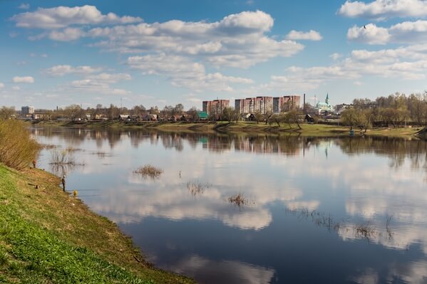 Daugava River view from St. Sophia Church