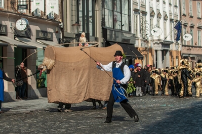 Slovenia photos - Dragon Carnival in Ljubljana