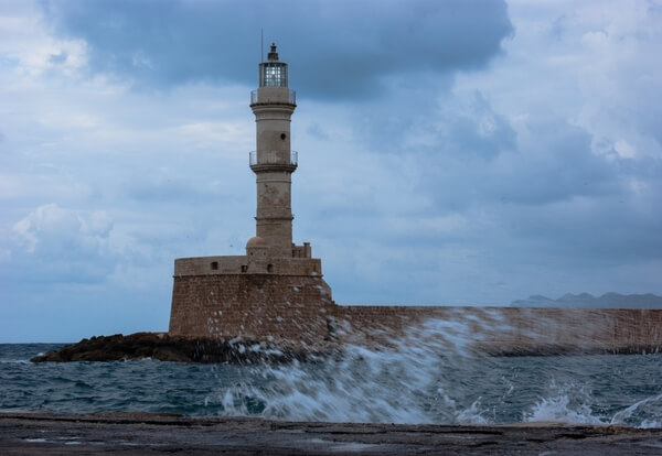 Old Venetian Harbour - Lighthouse
