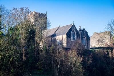 images of South Wales - St Illtyd's Church (exterior), Bridgend