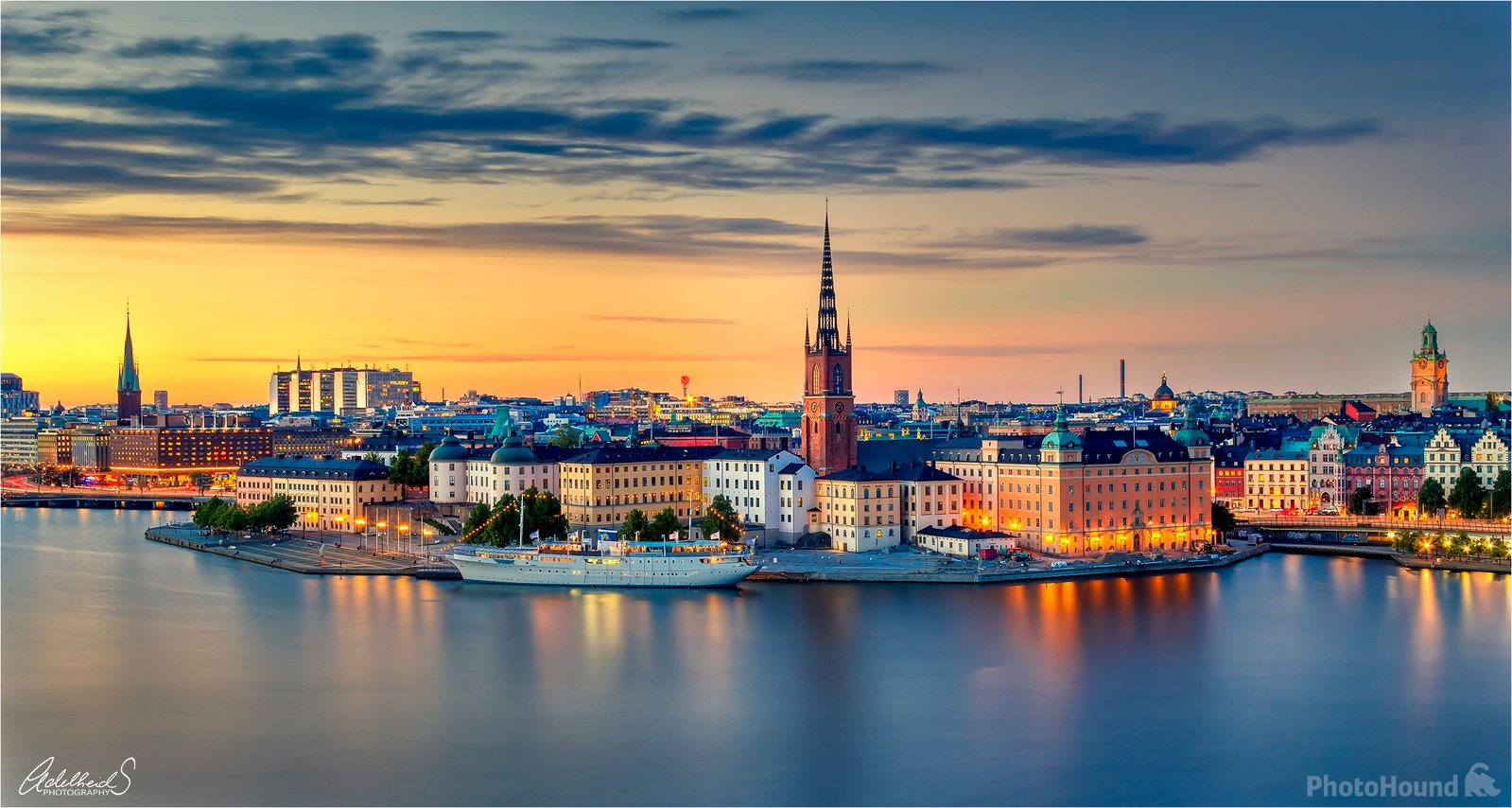 Image of Stockholm View from Monteliusvägen by Adelheid Smitt