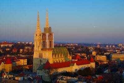 Croatia photography spots - Zagreb 360 observation deck