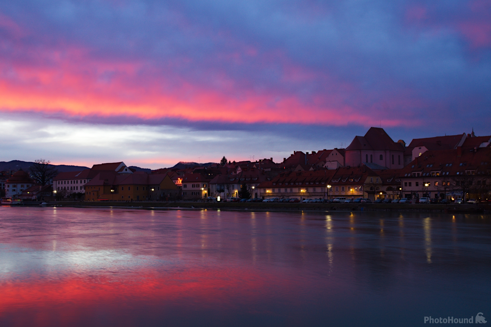 Image of Right bank of Drava river, Maribor by Andreja Tominac
