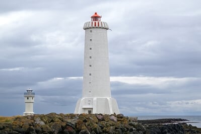 Iceland instagram spots - Akranes lighthouses