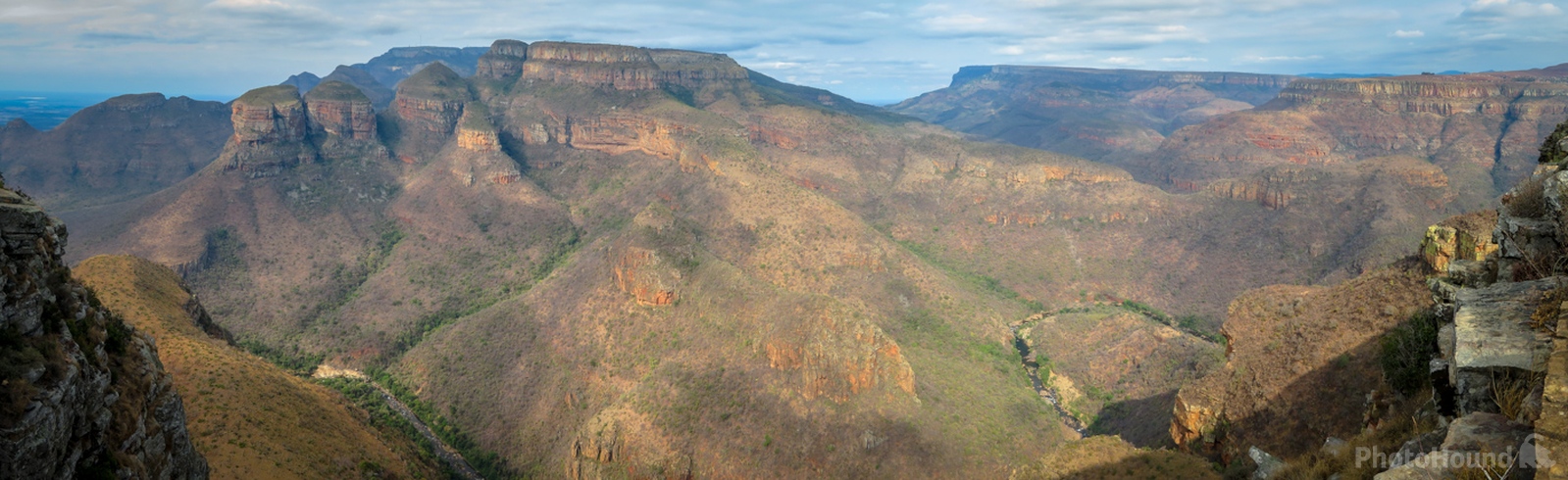 Image of Blyde River Canyon - Three Rondavels View Point by Nancy Nederlof