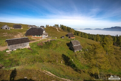 Slovenia photos - Planina Krstenica 