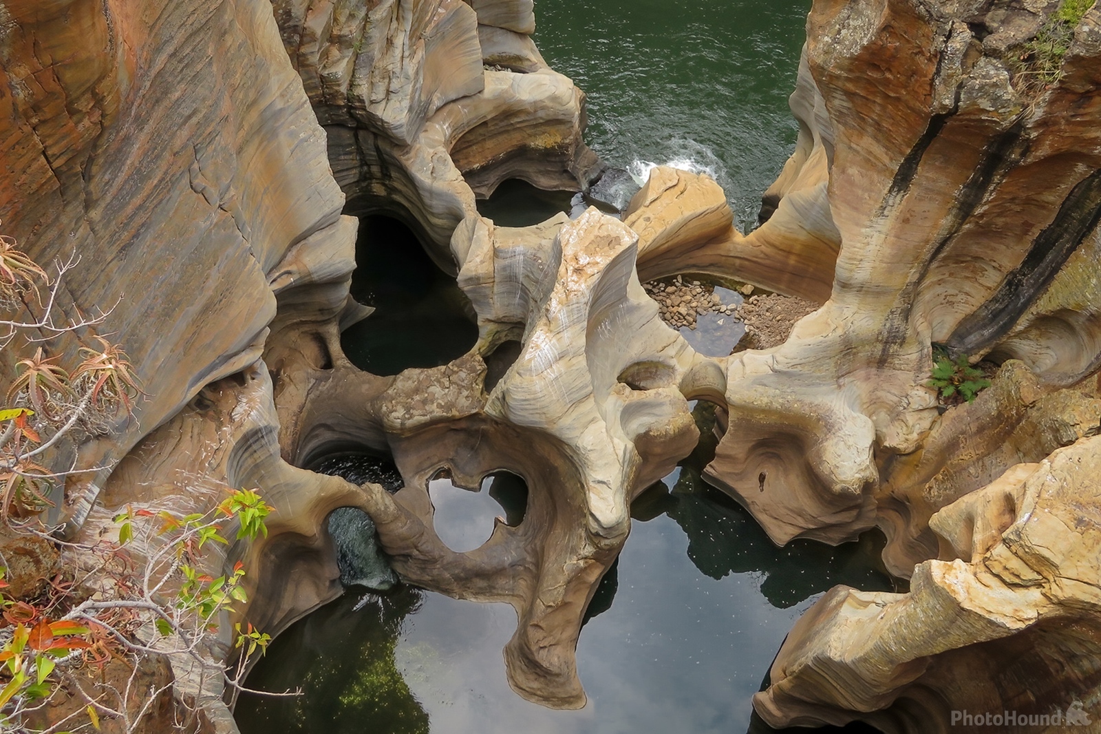 Image of Bourke\'s Luck Potholes, Panorama Route by Nancy Nederlof