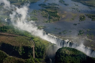 photos of Zimbabwe - Victoria Falls from Above