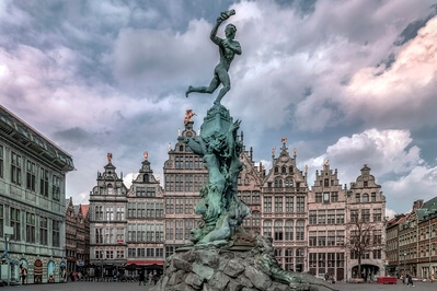 Antwerpen photography locations - Brabo Fountain, Grote Markt 