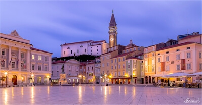 photos of Istria - Piran Tartini Square 