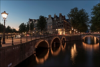 pictures of Amsterdam - Corner of Leidsegracht & Keizersgracht