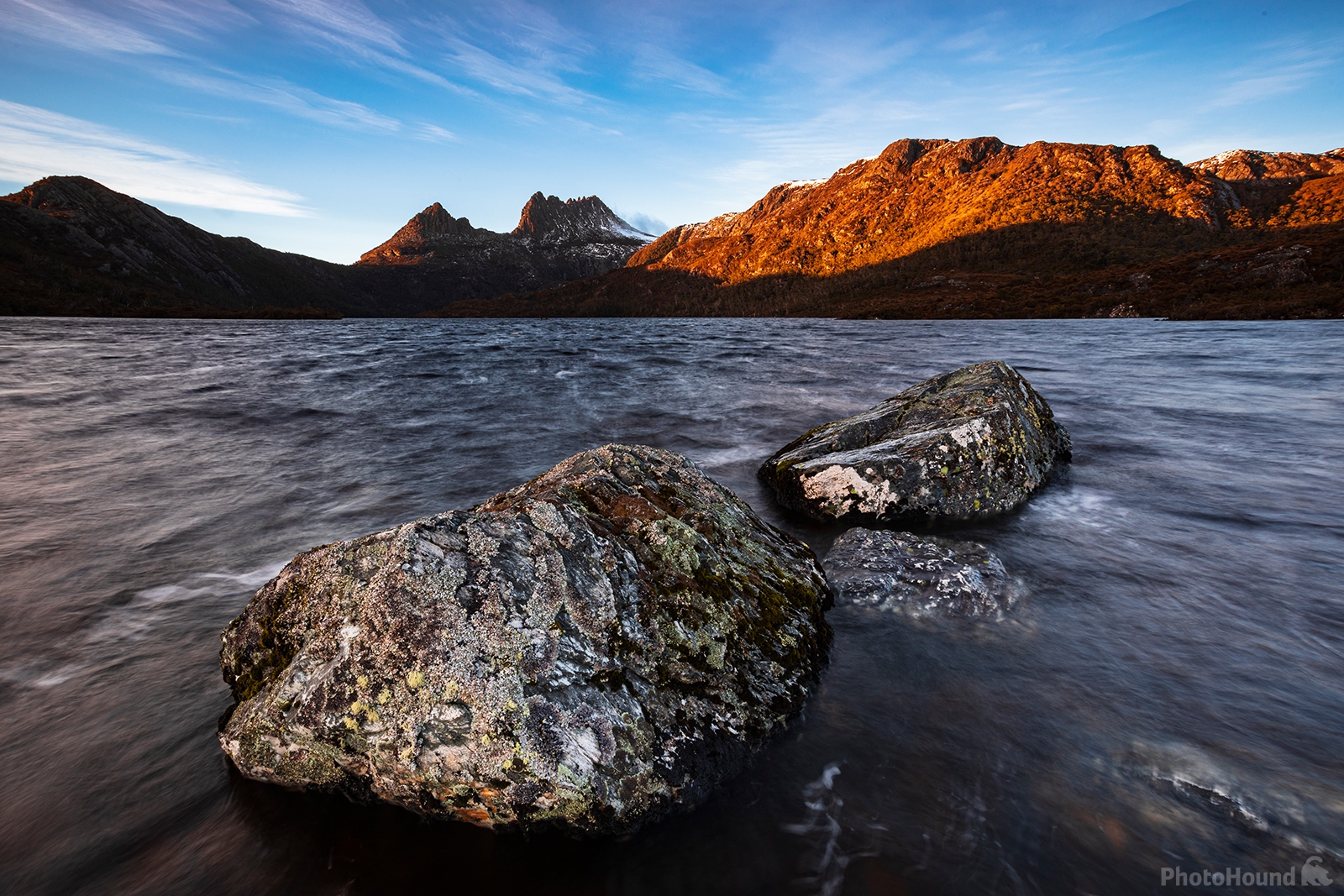 Image of Photographer\'s Rocks, Dove Lake by Jeremy Woodhouse